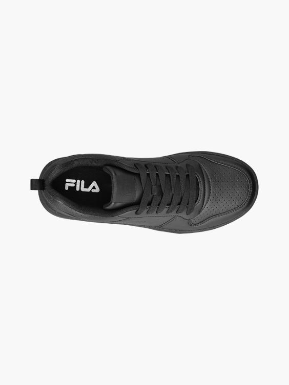 Fila Teen Boys Black Lace-up Trainers