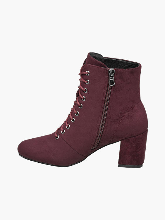 deichmann red boots