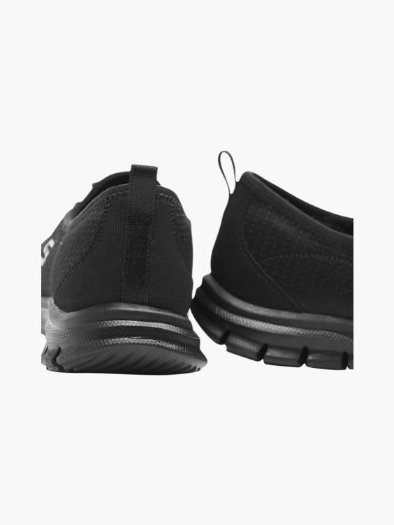 Skechers Black Slip-on Memory Foam Trainer 