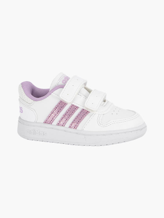 adidas) Witte Hoops 2.0 van Wit | vanHaren