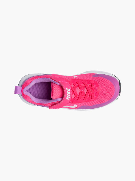 Nike) Junior Girls Nike Wearallday Pink Touch Trainers in |