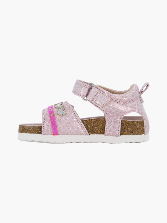 Roze sandaal glitter