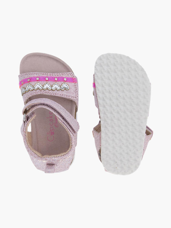 Roze sandaal glitter