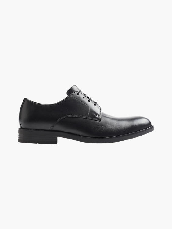 Mens Claudio Conti Black Lace-up Formal Shoes 
