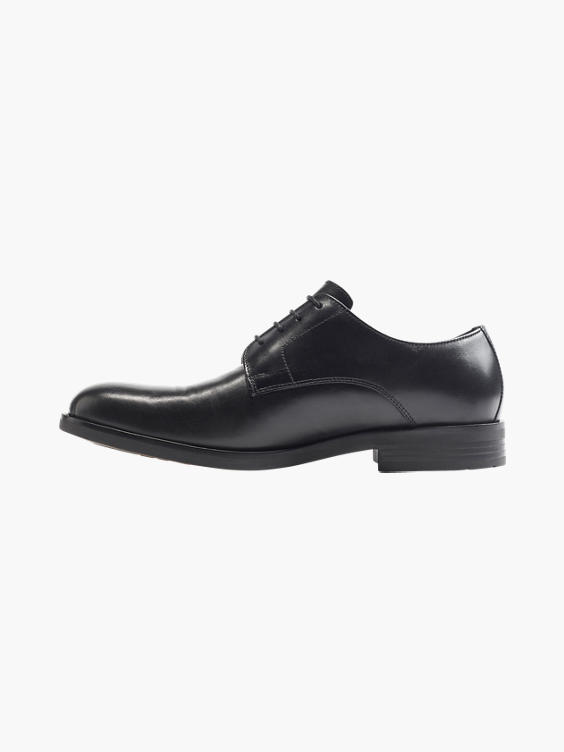 Mens Claudio Conti Black Lace-up Formal Shoes 