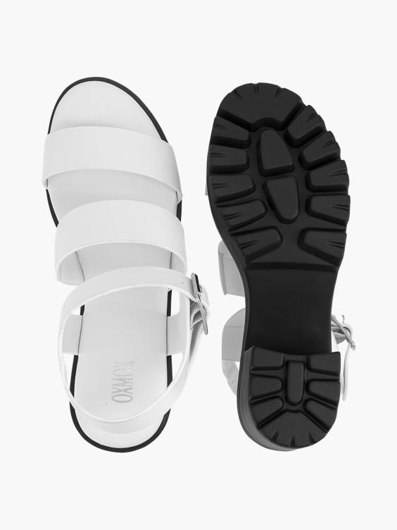 Witte sandalette