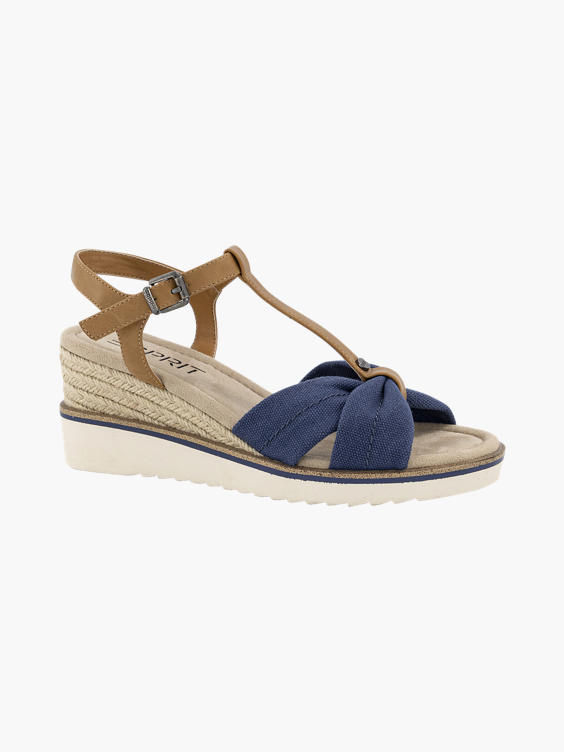 Blauwe sandalette