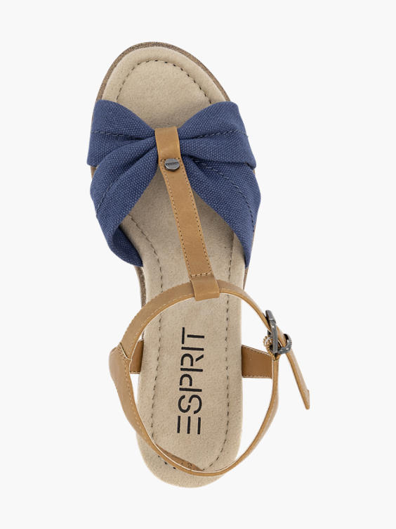 Blauwe sandalette