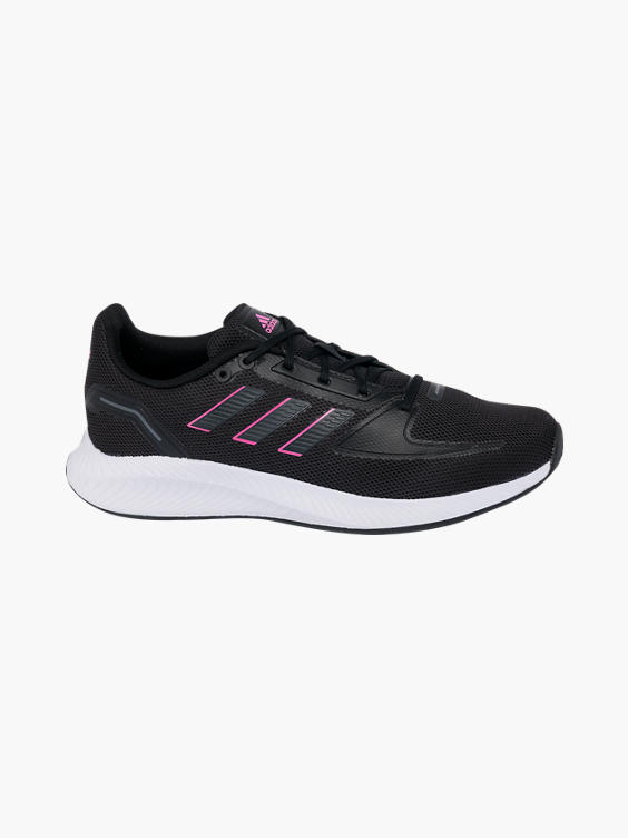 lavandería áspero Sala adidas Core) Ladies Black and Pink Adidas Trainers in Cream | DEICHMANN