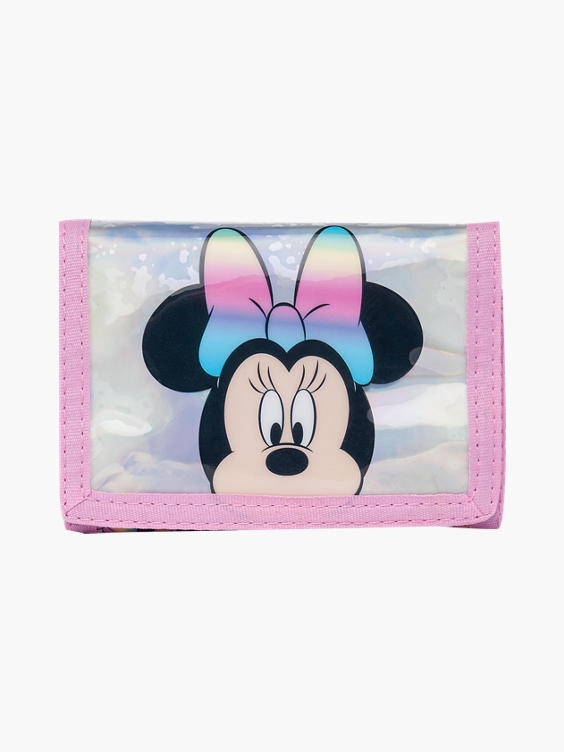 (Minnie Mouse) Pink Minnie Mouse Wallet in Pink DEICHMANN