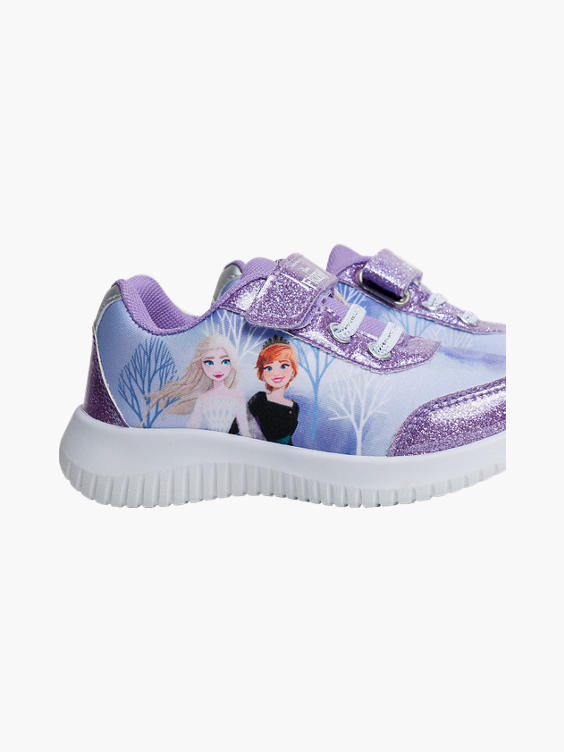 Toddler Girls Frozen II Touch Strap Trainers 