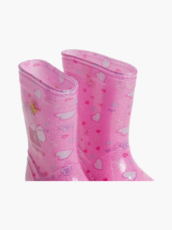 Peppa Pig Toddler Girls Peppa Pig Pink Wellingtons In Pink Deichmann