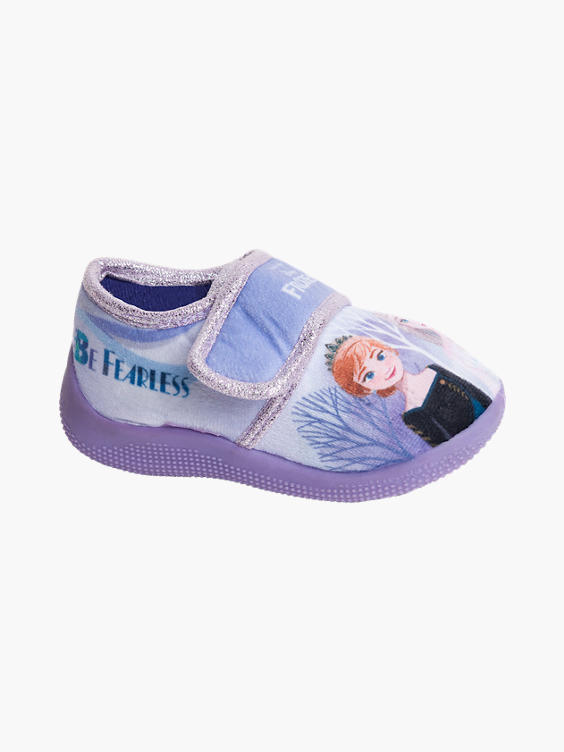 Toddler Girls Frozen II Touch Strap Slippers 