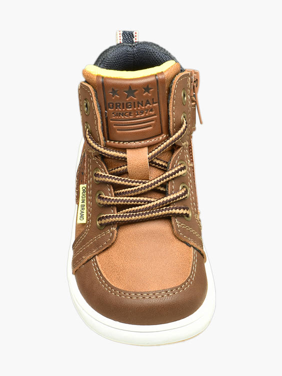 Toddler Boy Lace-up Sporty Ankle Boots
