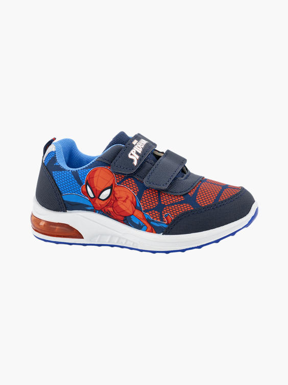 Blauwe Spiderman sneaker klittenband