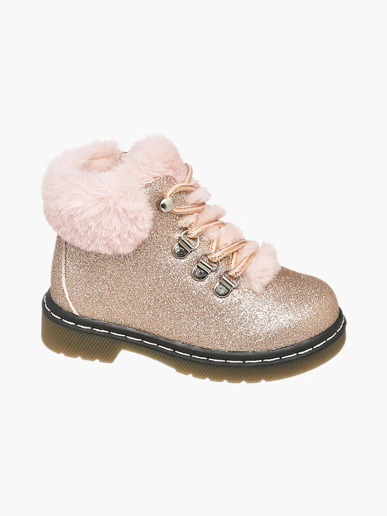 Toddler Girl Glitter Hiker Style Ankle Boots