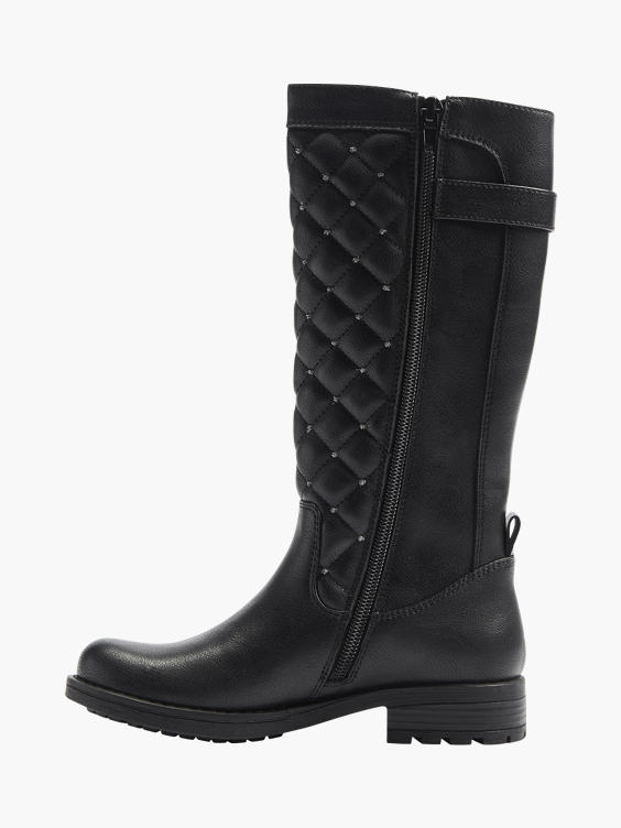 Junior Girl Tall Quilted Boots 