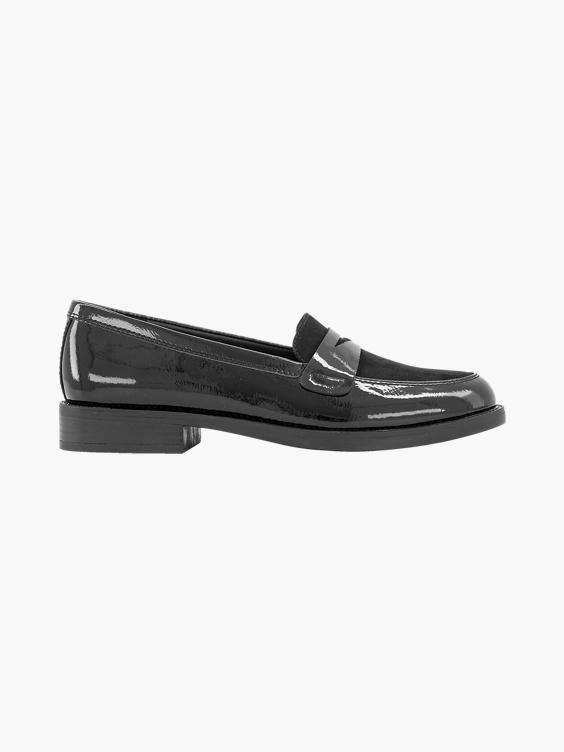 Graceland Zwarte loafer lak online kopen