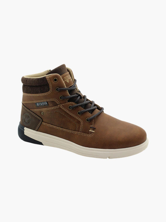 (Venice) Mens Venice Casual Lace-up Boots in Brown | DEICHMANN