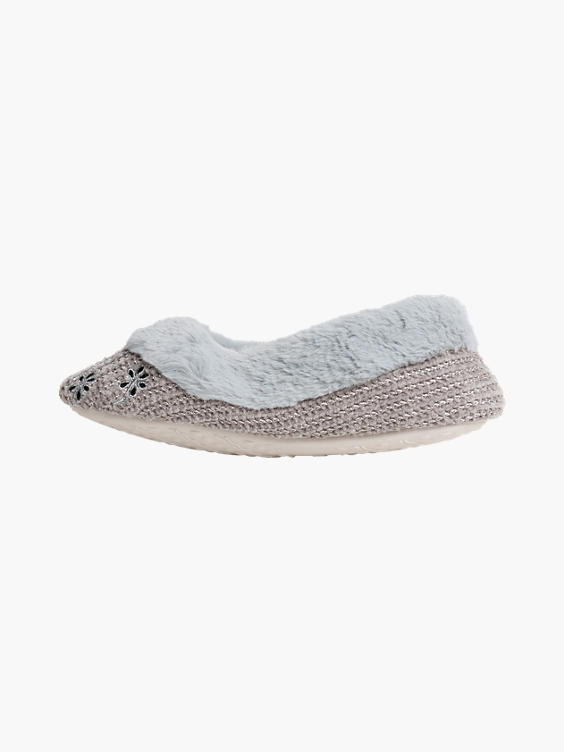 Grey full slippers Clearance