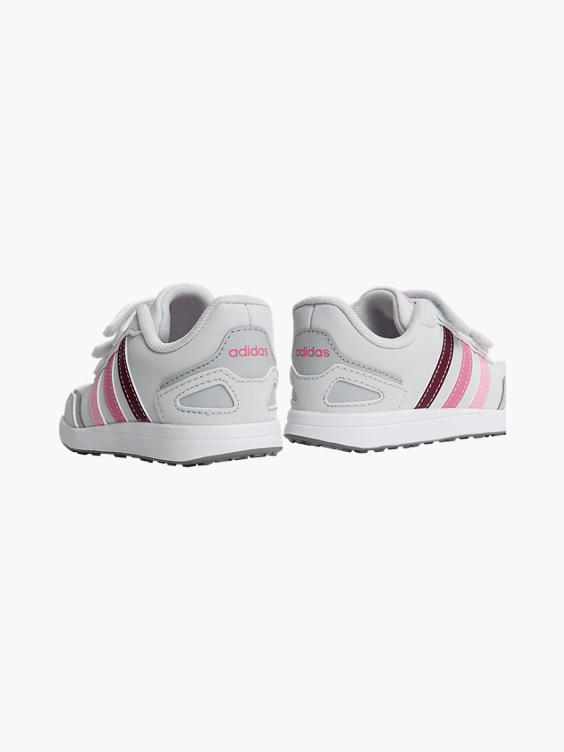 Junior Girls Adidas VS Switch Touch Strap Trainers 