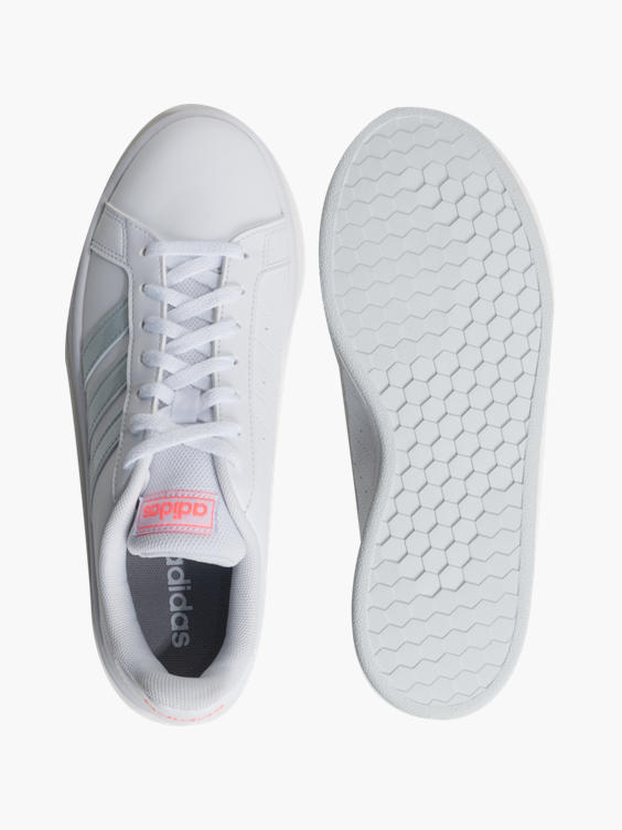 Ladies Adidas Grand Court Base Lace-up Trainers 