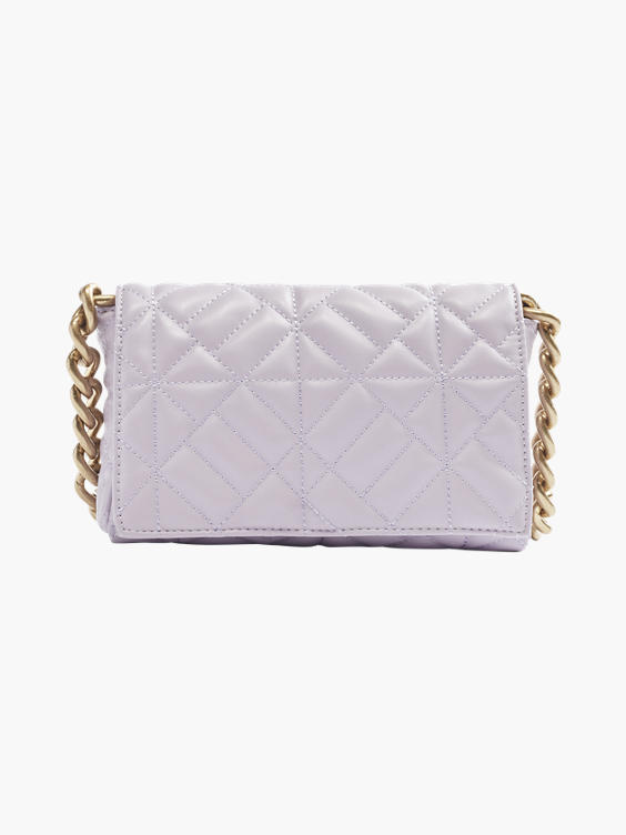 Lilac Quilted Chain Bag