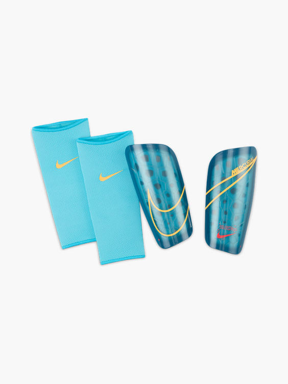 Nike) Charge protège-tibia MERCURIAL LITE en bleu