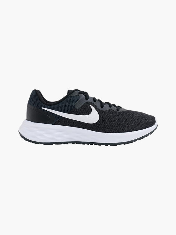 Nike 6 Black Lace-up Trainers in Black white | DEICHMANN