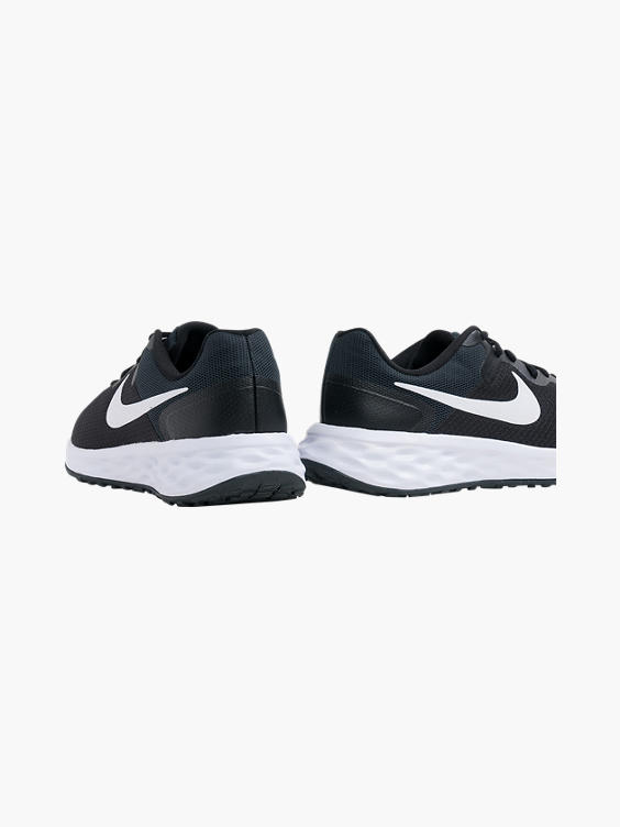 Ladies Nike Revolution 6 Black Lace-up Trainers 