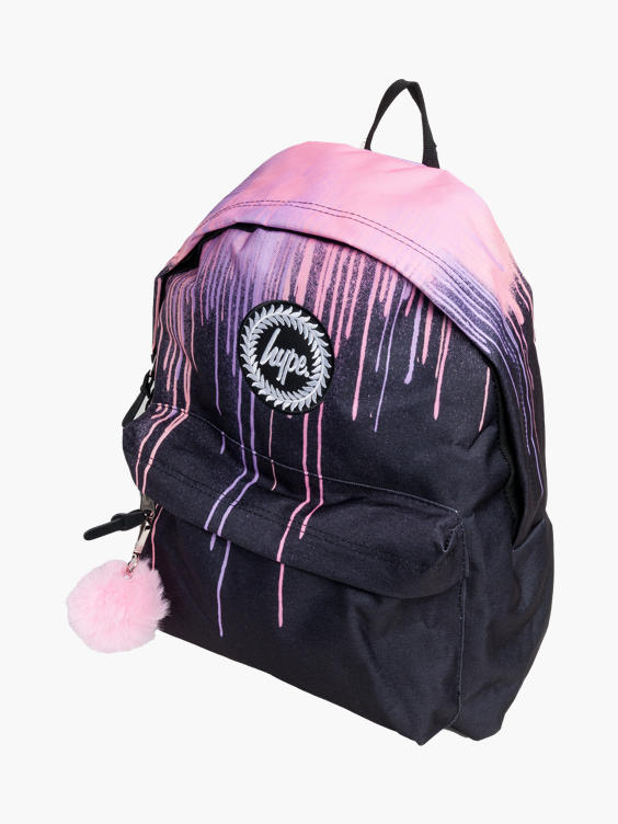 Hype Purple & Pink Drip Backpack 