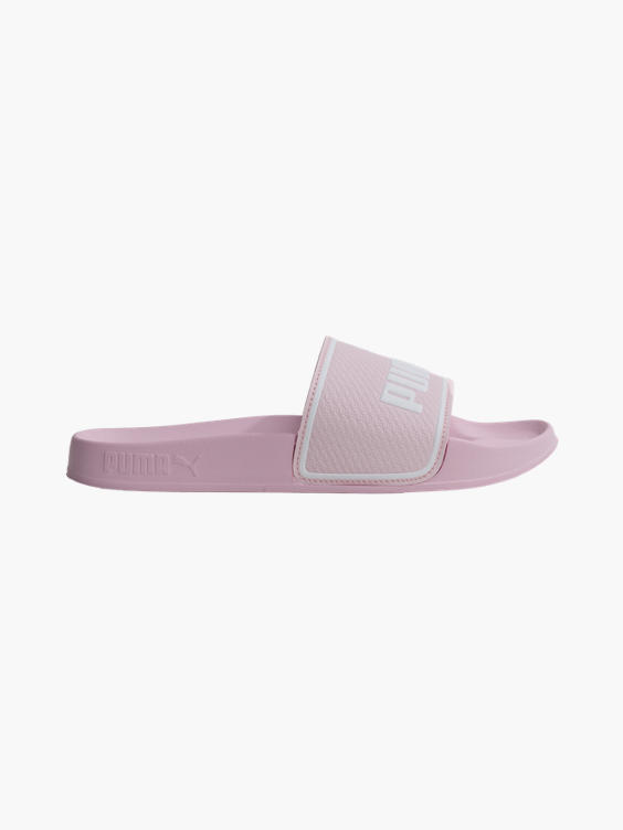 Ladies Puma Pink Slides 