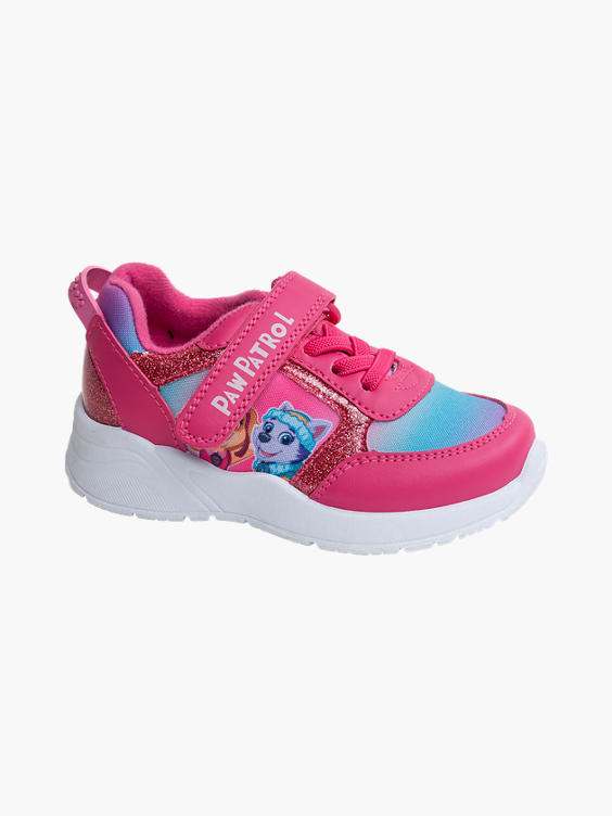 Girls Paw Patrol Pink Touch Strap Trainers 