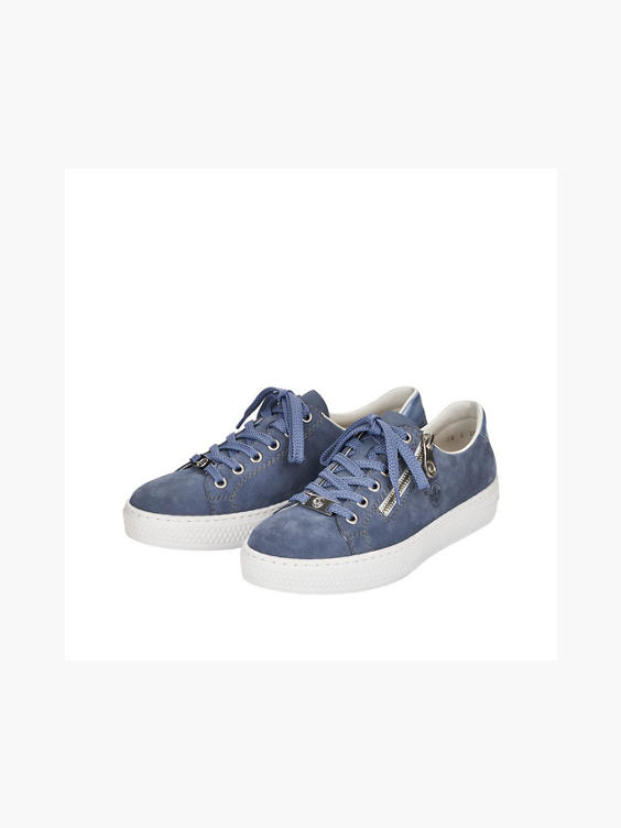 Ladies Rieker Lace-up Cupsole Trainers
