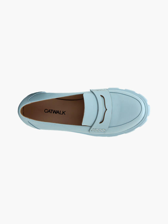 Pale Blue Chunky Loafer