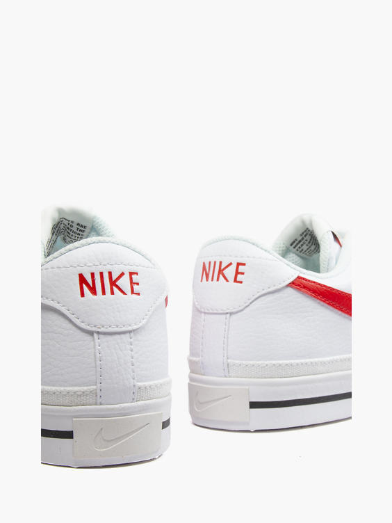 Mens Nike White & Red Trainers