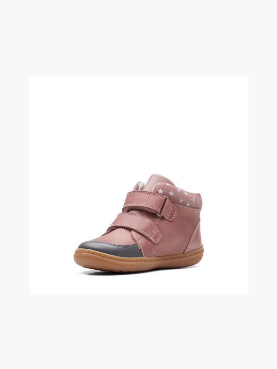 Clarks Toddler Girl Twin Strap Ankle Boots 