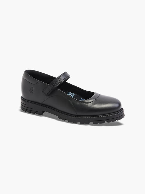 (Hush Puppies) Hush Puppies Teen Girl Black Leather School Shoes in ...
