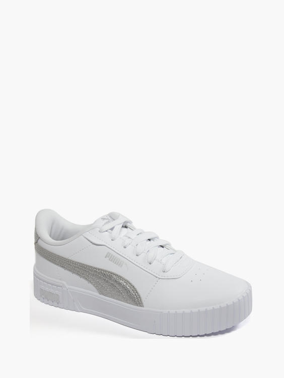 Women's Puma Platform Trainers with Silver Detailing