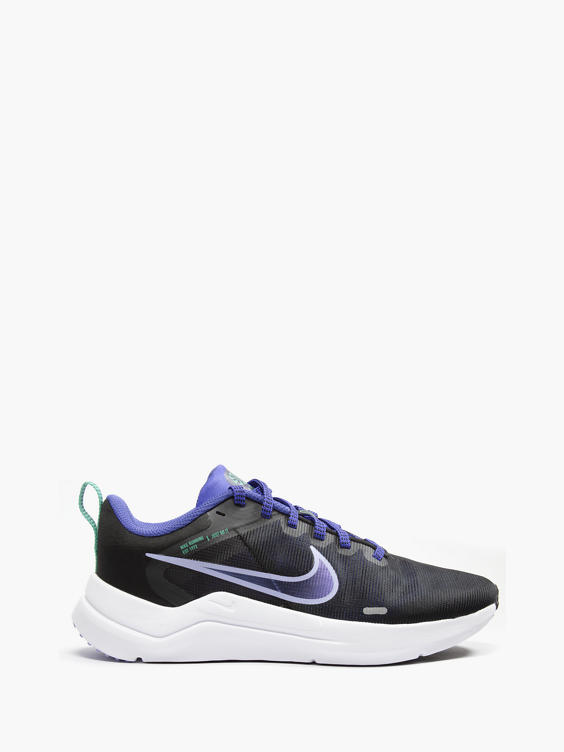 Black Downshifter 12 Nike Lace-up Trainer