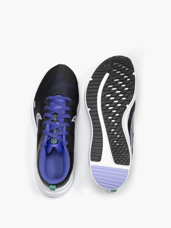 Black Downshifter 12 Nike Lace-up Trainer