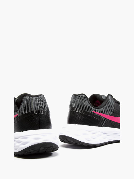 subtítulo Estadio monstruo Nike) Ladies Nike Revolution 6 Black Pink Trainers in Pink | DEICHMANN