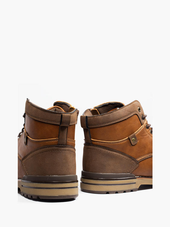 Brown Casual Ankle Boot