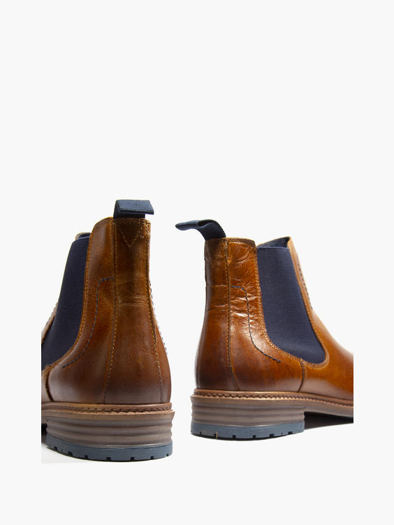 Hush Puppy Camel Chelsea Boots