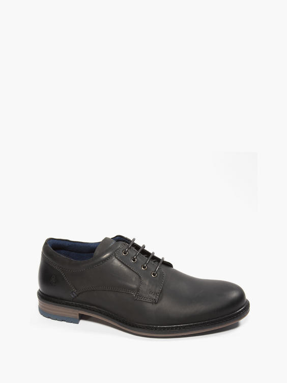 Hush Puppies Black Formal Lace-Up Shoe