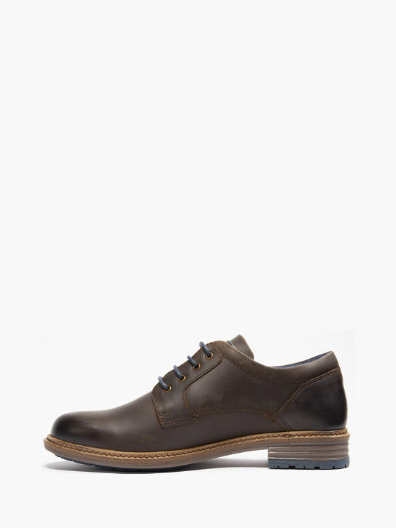 HUSH PUPPIES Brown Formal Lace-up Shoe 