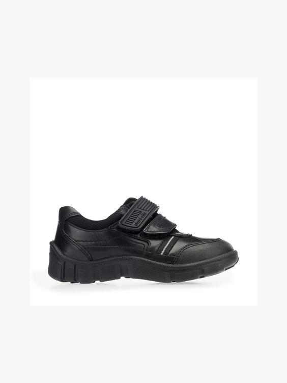 Start Rite Junior Boy Black Leather School Shoes 