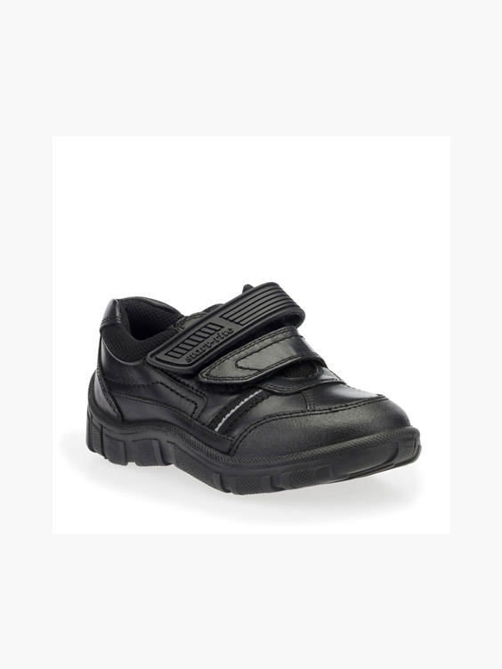 Start Rite Junior Boy Black Leather School Shoes 