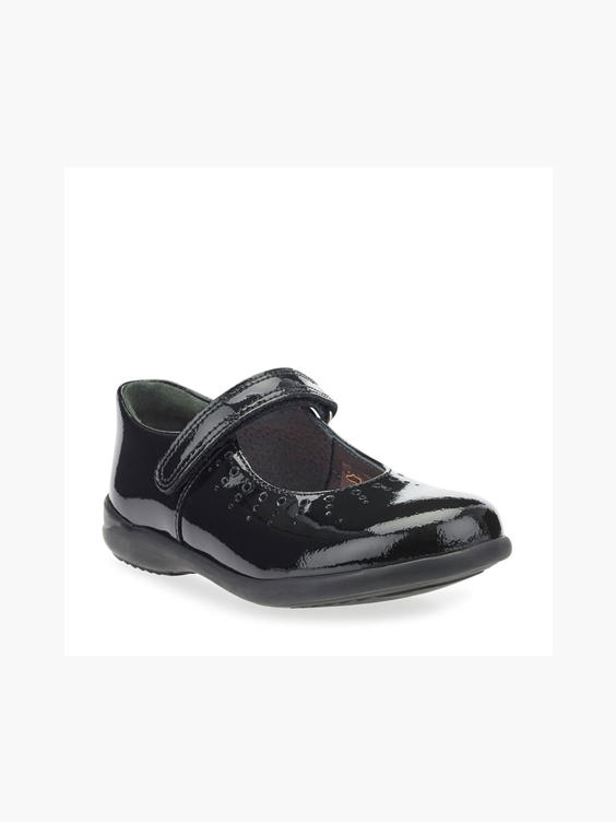 Start Rite Junior Girl Black Patent Leather School Shoe 