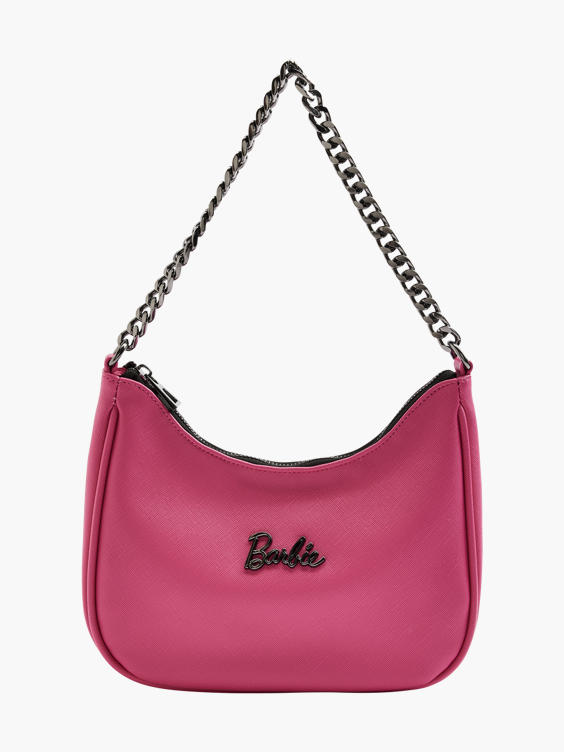 Pink Barbie Shoulder Bag with Chain Strap 